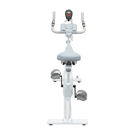 Full Body Fitness Bike with Resistance Adjustment Electronic Monitor and Pedal Straps for Convenient Indoor Training