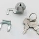 thumbnail image 3 of Rust-Resistant Mini Cam Lock With Quick Clip For Cash Box Easy Replacement Metal Cabinet Airbox Lock, 3 of 5