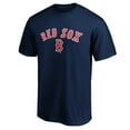 thumbnail image 2 of Men's Navy Boston Red Sox Team Cooperstown Collection Wahconah T-Shirt, 2 of 3