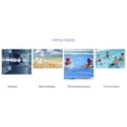 thumbnail image 4 of Brazaletes de espuma Firlar Swim Aquatic Puffs, juego de 2 unidades para entrenamiento físico, 4 of 9