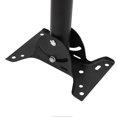 thumbnail image 3 of Satellite Roof Mount Kit Black Stainless Steel Weather Proof Satellite Pole Mounting Bracket for Starlink V2 for Starlink Internet Kit Satellite, 3 of 4