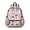 Fireman and Sign White Pattern-1, variant on Fireman and Sign White Pattern Cute School Backpack with Padded Back and Adjustable Shoulder Straps 13.4"x11"x4.7"
