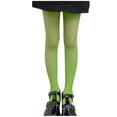 thumbnail image 2 of QSXADF Girls Tights Cable Knit Leggings Toddler Stockings Girls Legging Style Stretchy Fabric Full Length Pants All Season Solid Color Everyday Wear Children's Trousers, 2 of 3
