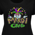 thumbnail image 4 of Inktastic Mardi Gras Jester Women's Plus Size T-Shirt, 4 of 5