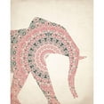 thumbnail image 3 of Kimberly, Allen 20x24 Black Modern Framed Museum Art Print Titled - Mandala Elephant 1, 3 of 5