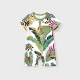 thumbnail image 3 of PatPat Ensemble Assorti pour la Famille, Haut à Manches Courtes Ou Robe Camisole à Imprimé Floral Tropical, 3 of 7