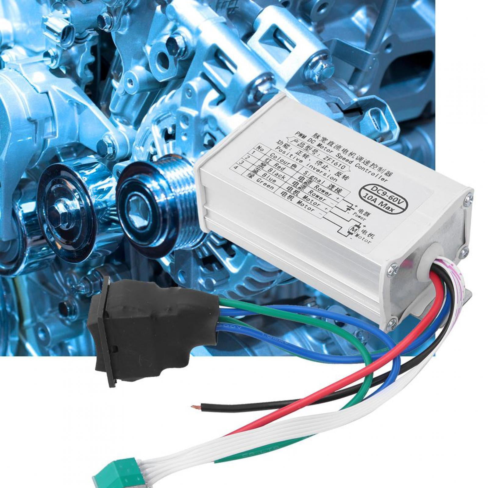 DC 10-60V Motor Speed Control Regulator PWM Motor Speed Controller Switch 20.ji 