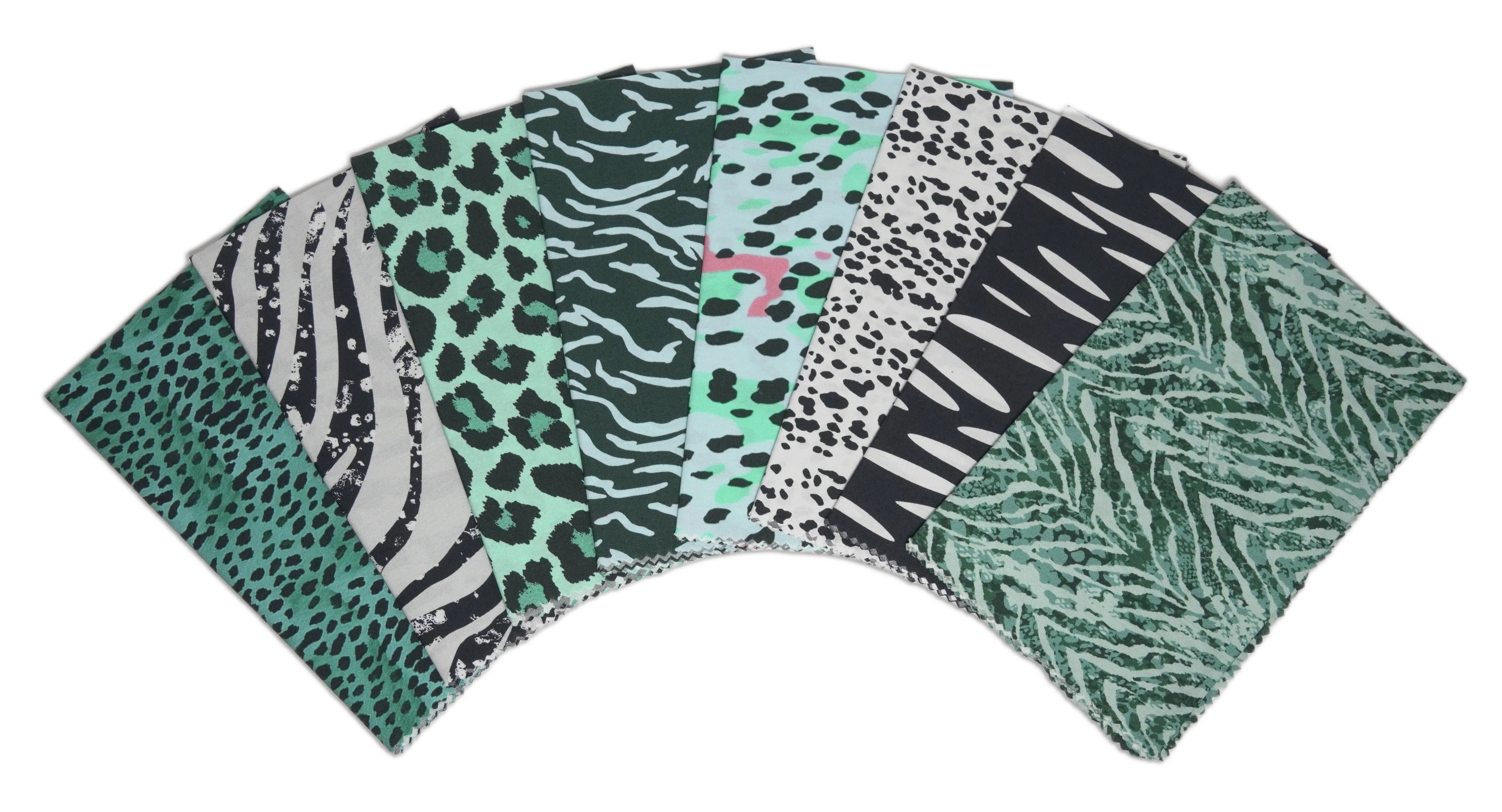 Soimoi 8 Pc Fat Quarter Bundle- Animal Skin Print 18"x 22" DIY Patchwork- 100% Cotton Pre-Cut Quilting Fabric