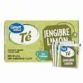 thumbnail image 1 of Té de Jengibre y Limón Great Value 18 sobres 1.5 g c /u, 1 of 5
