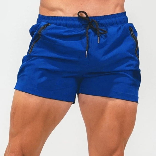 WILLBEST Pantalones Deportivos Cortos para Hombre, Pantalones de Fitness para Hombre, Pantalones Cortos de Entrenamiento para Correr de Secado Rápido y Finos de Verano