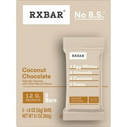 RXBAR Coconut Chocolate Chewy Protein Bars, Gluten-Free, Ready-to-Eat, 9.1 oz, 5 Count