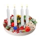 thumbnail image 4 of Bandeja magnética para velas, soporte cónico para velas, candelabro redondo de metal con 4 soportes magnéticos, bandeja decorativa, soporte festivo para velas de Adviento, metal de alta, 4 of 9
