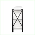 thumbnail image 4 of TV Furniture | 80 Inch Industrial Farmhouse TV Stand | Wood & Metal Storage | TV Size Ranges 70-79 inches | Particle Board+MDF, 4 of 13