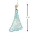 thumbnail image 4 of Hallmark Disney Frozen Elsa Christmas Ornament, Blown Glass, 4 of 6