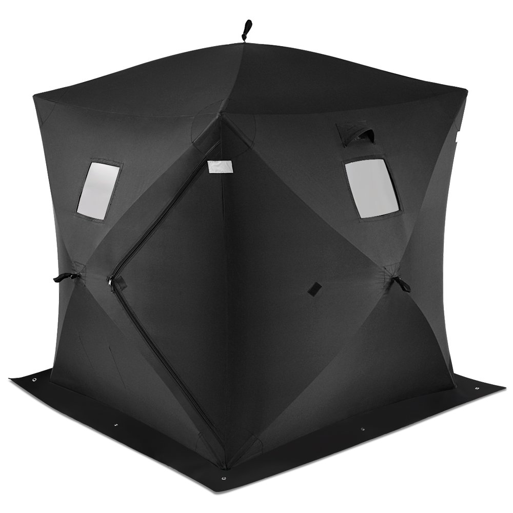 Costway 2-person Ice Fishing Shelter Tent Portable Pop Up House Outdoor