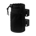 thumbnail image 1 of 1 bolsa negra para botella de agua, portabotellas universal para bicicleta con bolsillo de malla, portavasos de agua con bloqueo ajustable para motocicleta, silla de ruedas, scooter ER, 1 of 5