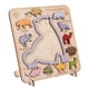 thumbnail image 2 of Rompecabezas de dibujos animados, juego de combinación, juguete educativo interactivo, rompecabezas preescolares para bebés. animales, 2 of 9