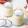 thumbnail image 6 of 100 Count Canning Lids for Ball, Kerr Jars, Split-Type Metal Mason Jar Lids for Canning, Food Grade Material, 100% Fit & Airtight for Regular Mouth Jars, Wide Mouth, 6 of 8