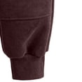 thumbnail image 4 of Chibenne Boys Jogger Sweatpants with Pocket Corduroy Casual Pants Elastic Waist Fleece Lined Winter Warm Pants, 4 of 4