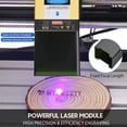 thumbnail image 2 of 450nm 10W Module Fixed Focal Length Engraving Head High Speed Engraver 3D Printer Router Module for DIY Craft Wood Leather Fabric Paper Cutting Engraving 50W, 2 of 7