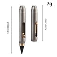 thumbnail image 3 of TIELUTT In Finity Forever Pencil Everlasting Metal Inkless Craft Table for Kids Stationery Cards and Envelopes Set 100 Stationery Paper and Envelopes Set Easy Easter Crafts for Kids Craft Storage Cab, 3 of 7
