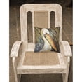 thumbnail image 2 of Carolines Treasures JMK1216PW1414 Pelican lookin West Canvas Fabric Decorative Pillow  14Hx14W multicolor, 2 of 4