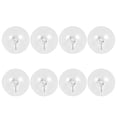 thumbnail image 1 of 8pcs Suction Cup Hooks Multi-purpose Suction Cup Hooks Suction Hooks For Bathroom Kitchen Shower, 1 of 8
