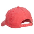 thumbnail image 4 of NASA Insignia Embroidered Washed Cap - Red OSFM, 4 of 5
