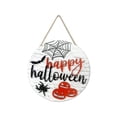 thumbnail image 2 of Letrero Colgante de Madera BLESIY para porche Festival Halloween signos de halloween, 2 of 8