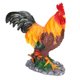 thumbnail image 3 of Estatua de pollo, decoración de gallo, gallo marrón rojo, decoración de cocina, estatuas de jardín, estética elegante, 3 of 8