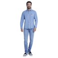 thumbnail image 4 of Camisa Casual Hombre LEE Slim Fit Manga Larga Azul EG M40, 4 of 5