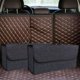 thumbnail image 3 of Paquete De Poliéster Bolsa de almacenamiento para maletero de coche, color gris, plegable, para el respaldo del asiento, organizador para viajes (1 unidad) JASKFLY, 3 of 7