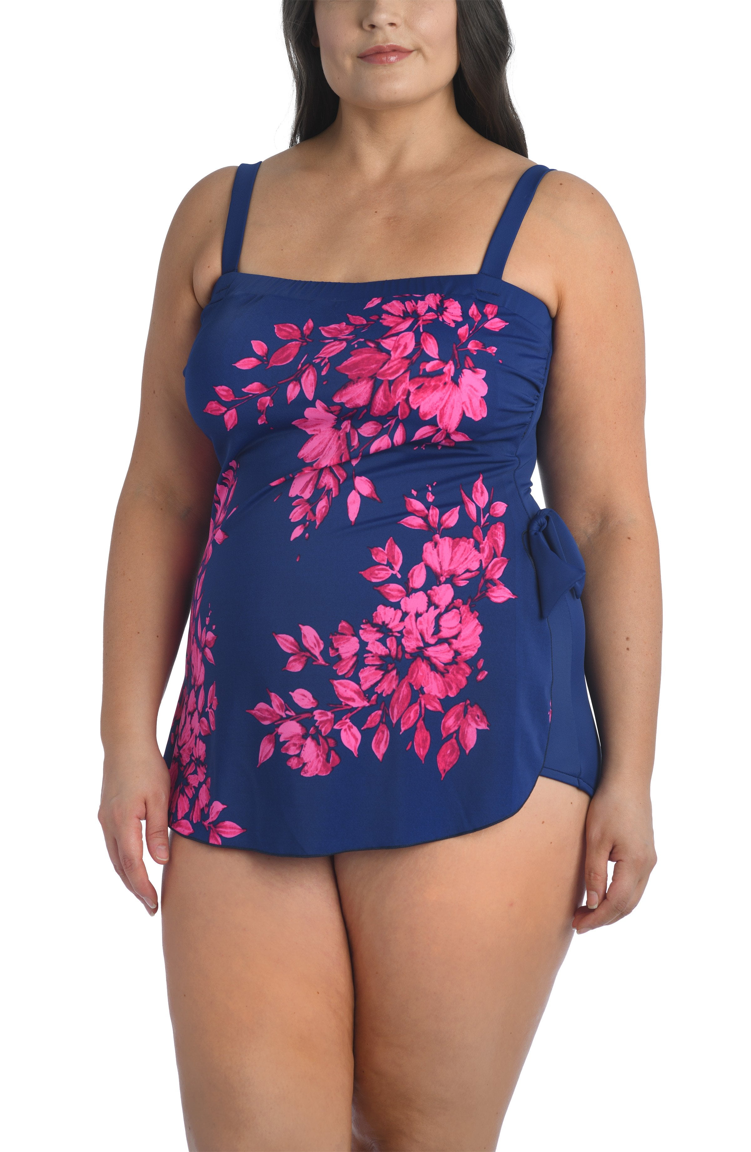 bandeau sarong one piece swimsuits