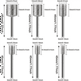 thumbnail image 2 of Stone Carving Set,36PCS Diamond Burr Bits for Stone Rocks Glass Ceramics Rotary Tools(4mm 5mm 6mm 8mm 10mm 12mm), 2 of 6
