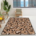 thumbnail image 2 of GZHJMY Soft Rug Large Area Rugs, Brown Love Hearts Comfortable Indoor Carpet, Baby Play Mat for Living Room Bedroom Nursery Decor Floor Mat 72x48inch Carpet Runner, 2 of 6
