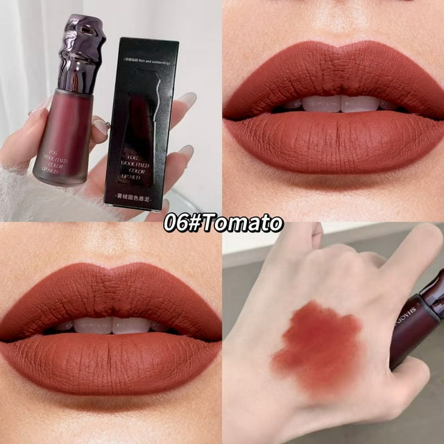 Lápiz labial en bruma, terciopelo, color sólido, arcillas labiales, blanqueadores, brillos labiales mate, lápiz labial, lápiz labial