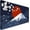 Mt Fuji, variant on Mouse Pad Forest Background Pattern, Large Mouse Pad for Gamer, (31.5"X15.7") Gaming Mousepad with Nonslip Base, Waterproof Comfy Computer Keyboard Mousepads for Esports Pros/Office/Home