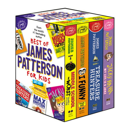 Best of James Patterson for Kids Boxed Set (with Bonus Max Einstein (Best James Bond For Kids)