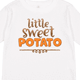 thumbnail image 4 of Inktastic Thanksgiving Little Sweet Potato Boys or Girls Long Sleeve Toddler T-Shirt, 4 of 5