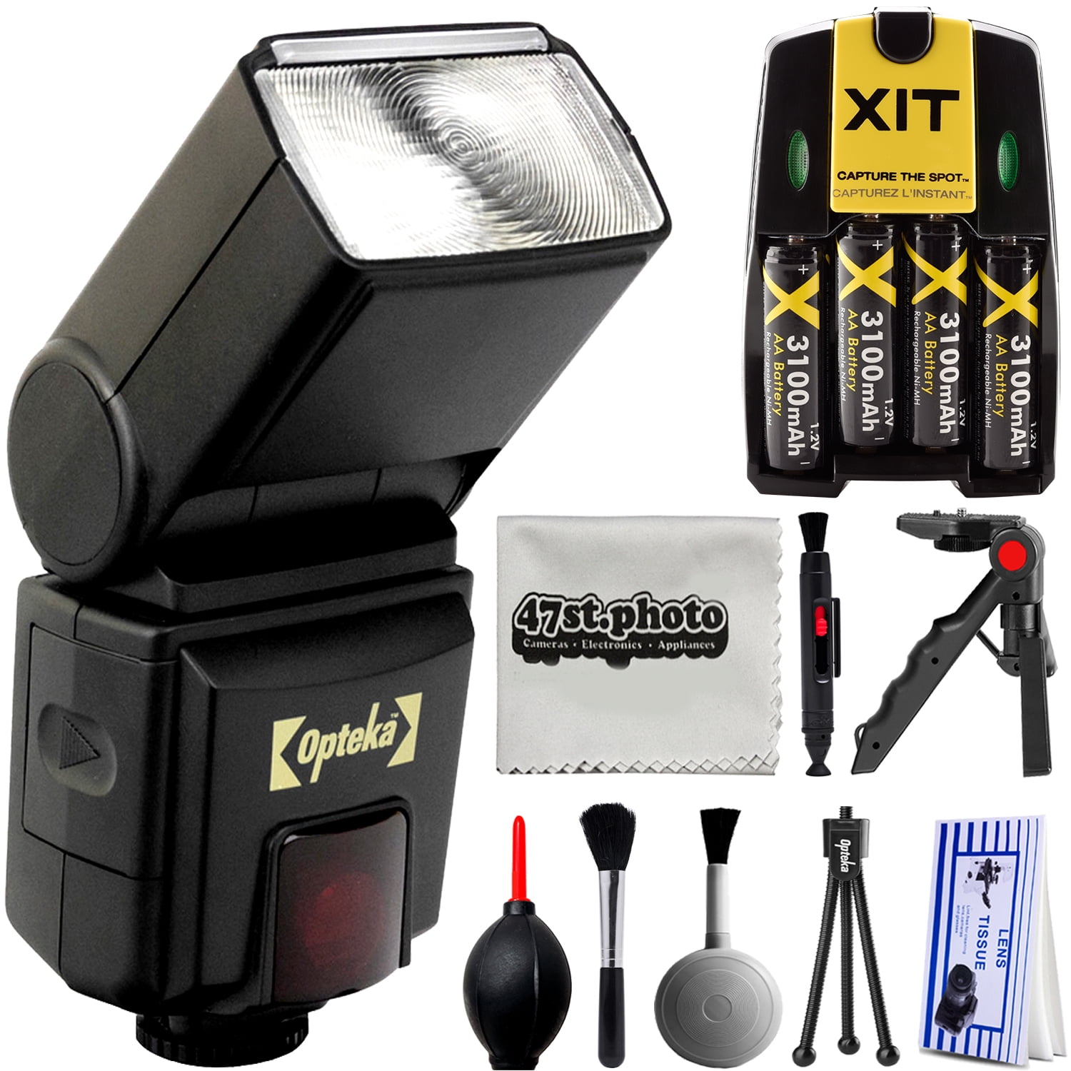 Opteka EF790 DG TTL Autofocus Dedicated TTL LCD Flash for Canon EOS