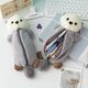 thumbnail image 2 of Estuche para lápices Creative Peluche con forma de animal de peluche, suave, 2 of 2