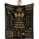 thumbnail image 1 of LHSHID Gifts for Dad Blanket Birthday Gifts for Dad Dad Gifts from Daughter for Dad Gifts for Dad Who Wants Nothing from Daughter New Dad Difts Throw Blanket 30"x40", 1 of 7
