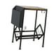 thumbnail image 5 of Soporte para tocadiscos, mesa auxiliar rodante con almacenamiento de vinilo, soporte para discos, mesa para tocadiscos para vinilos para sala de estar L, 5 of 10