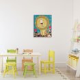 thumbnail image 3 of Stupell Industries Bohemian Boho Lion & Flowers Canvas Art, 16 x 20, by Carla Daly, 3 of 8