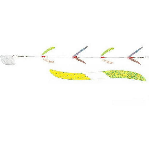 Mack's Lure Flash Lite Trolls 4-Blade, Pink/Red
