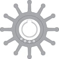 thumbnail image 2 of Johnson Pump 09-702B-1 Original Impeller, MC97 - 2.57" OD x 1.63" W, 2 of 3
