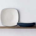 thumbnail image 2 of Noritake Colorwave Blue Set of 4 Square Dinner Plates, 2 of 7