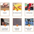 thumbnail image 5 of Slice Micro Safety Cutter, Ngxiha Safe Ceramic Box Cutter Keychain Box Opener Ceramic Cutter Box Cutter Keychain Box Opener Portable Envelope Opener Cute Package Bag Envelope Letter Paper Tool, 5 of 9