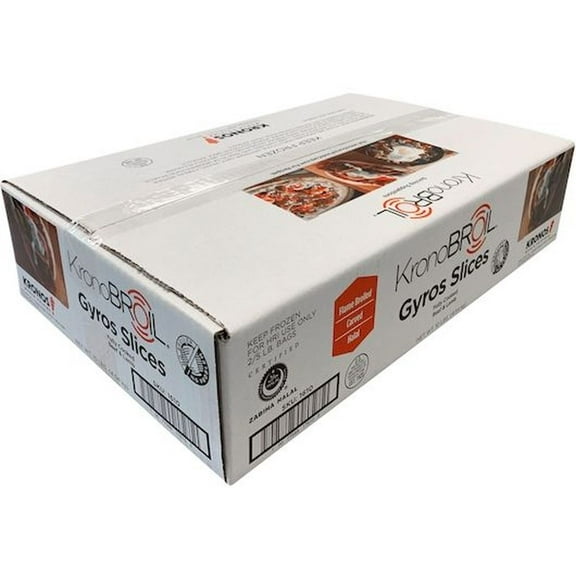 KronoBroil Gyros Slices, 5 Pound -- 2 per case
