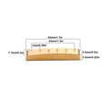 thumbnail image 3 of pitrice Bass Guitar Top Nut Universal Music Playing String Instrument Metal String Roller Spare Part Replace Components 4 strings 6 strings, 3 of 6